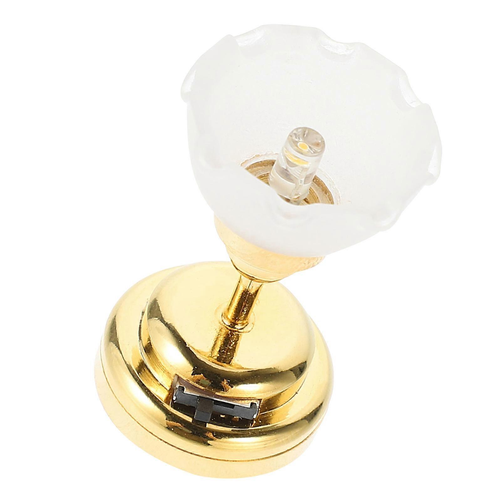 Mini Doll House LED Ceiling Lamp for Decoration 2Pcs LED Chandelier