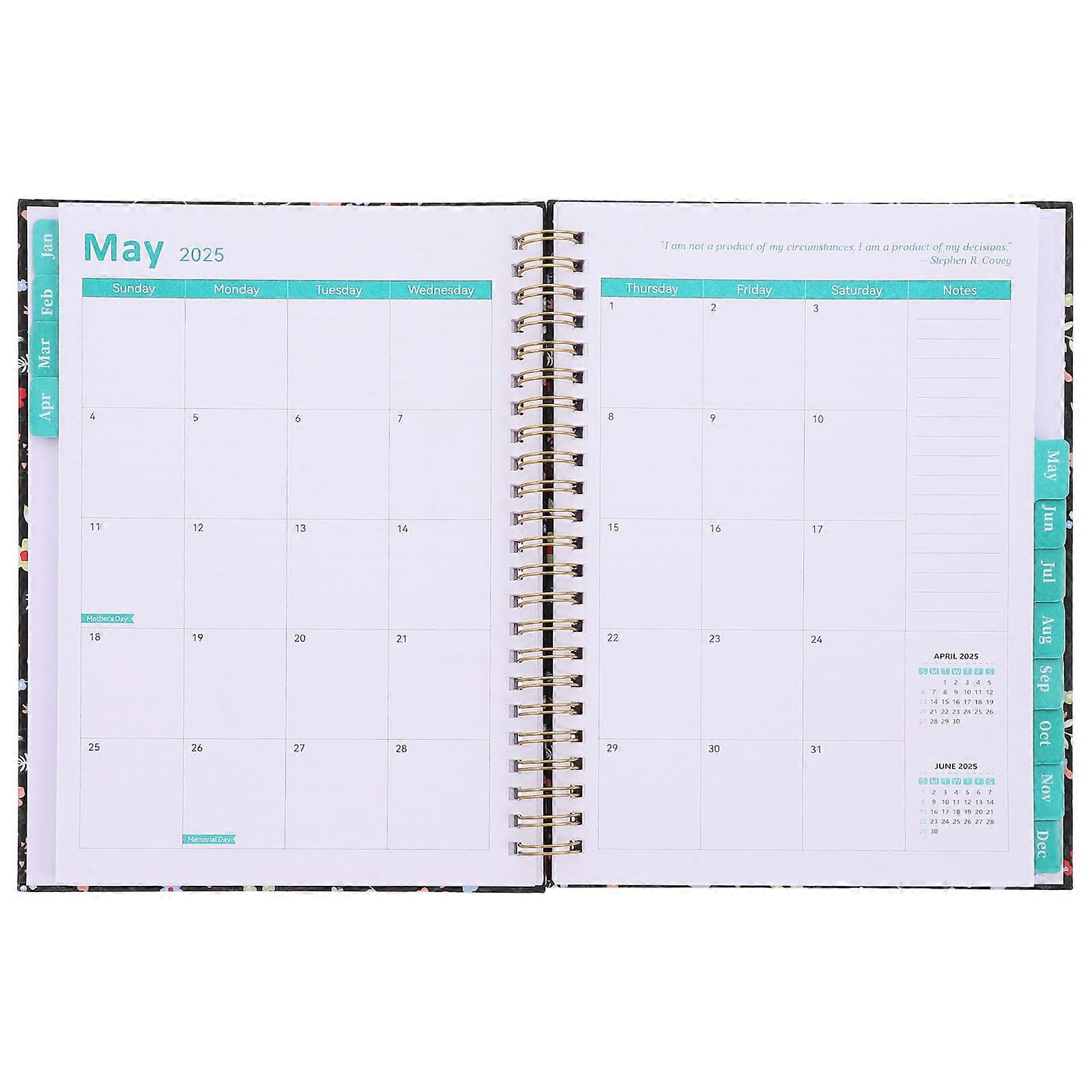 Daily Schedule Notepad Office Agenda Notepad for Planner Paper Multi Color Paper Material Note Taking Notebook 1Pack