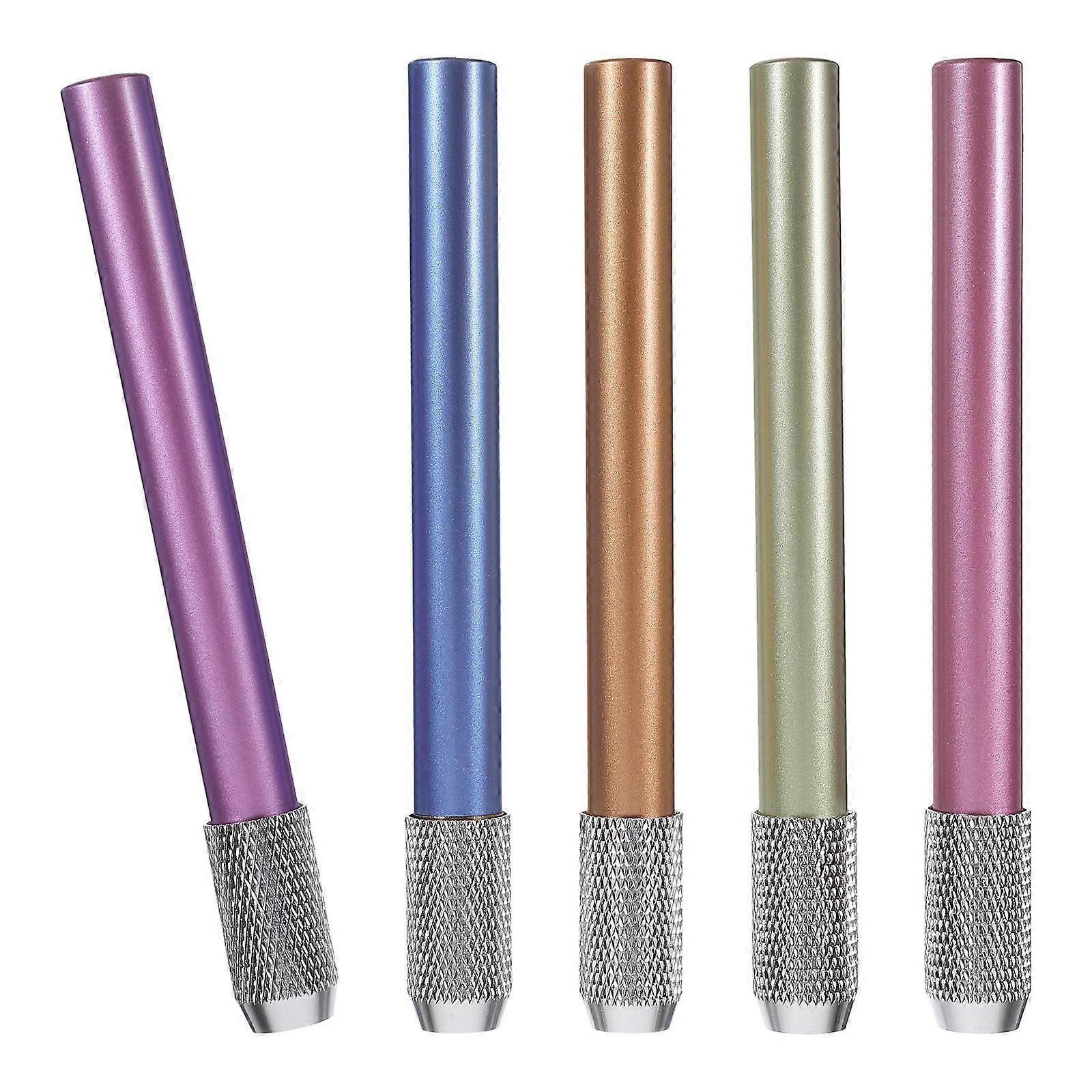 Colored Pencil Extender Metal for Sketching and Drawing 5Pcs Pack