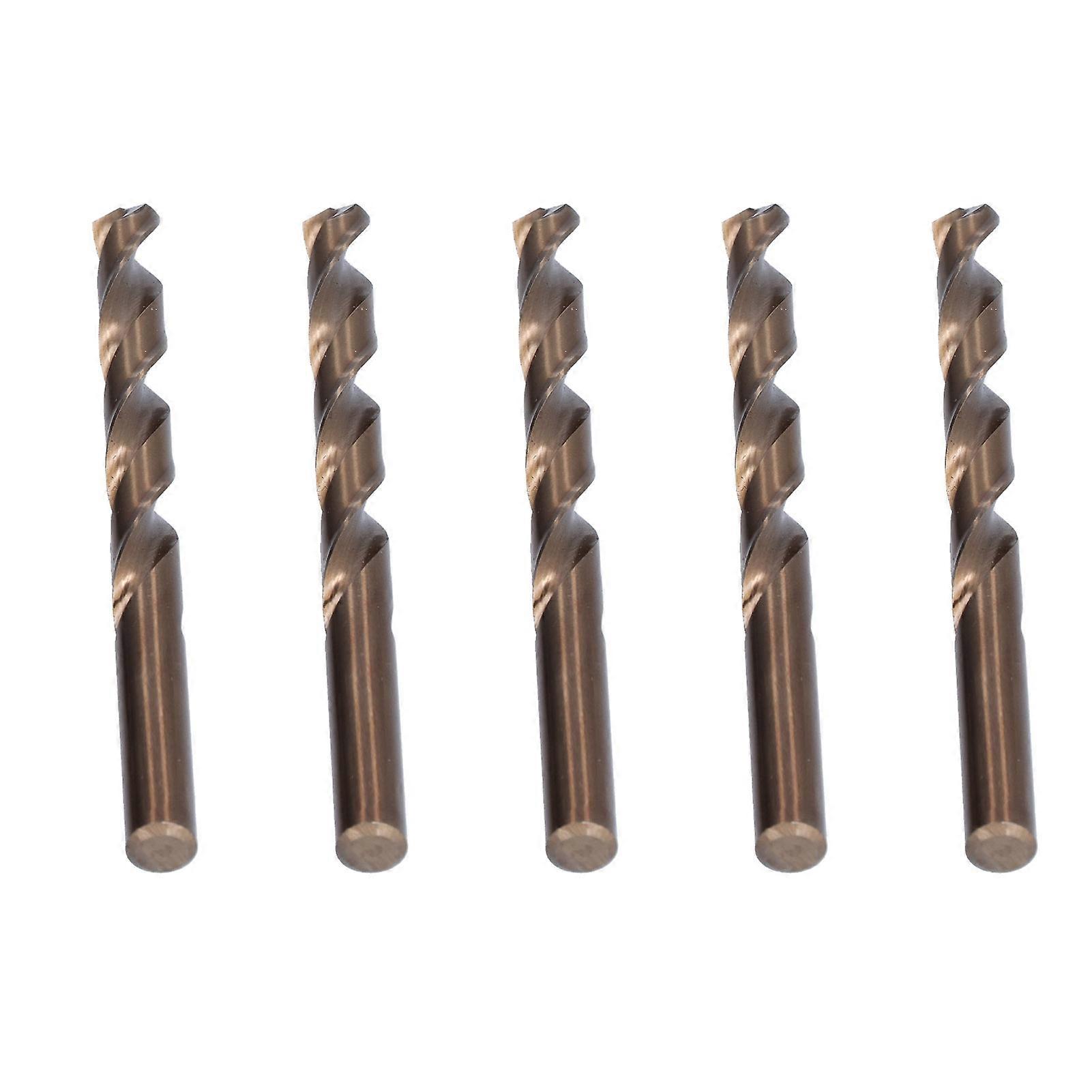 5Pcs HSS Twist Drill Bit Set 10-13mm Parallel Shank Kit