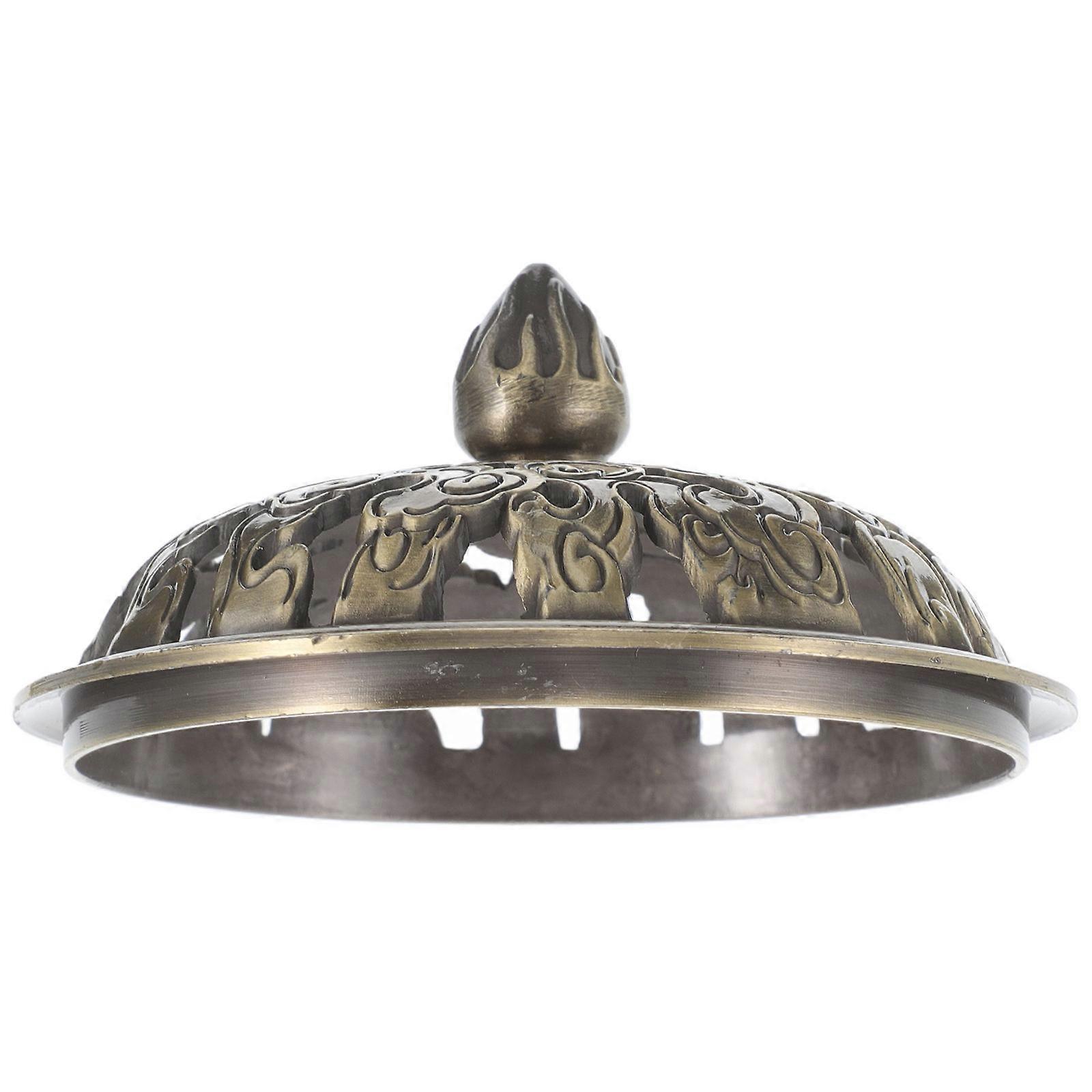 Vintage Incense Burner Creative Design Dark Brown Enhancement 1Pack