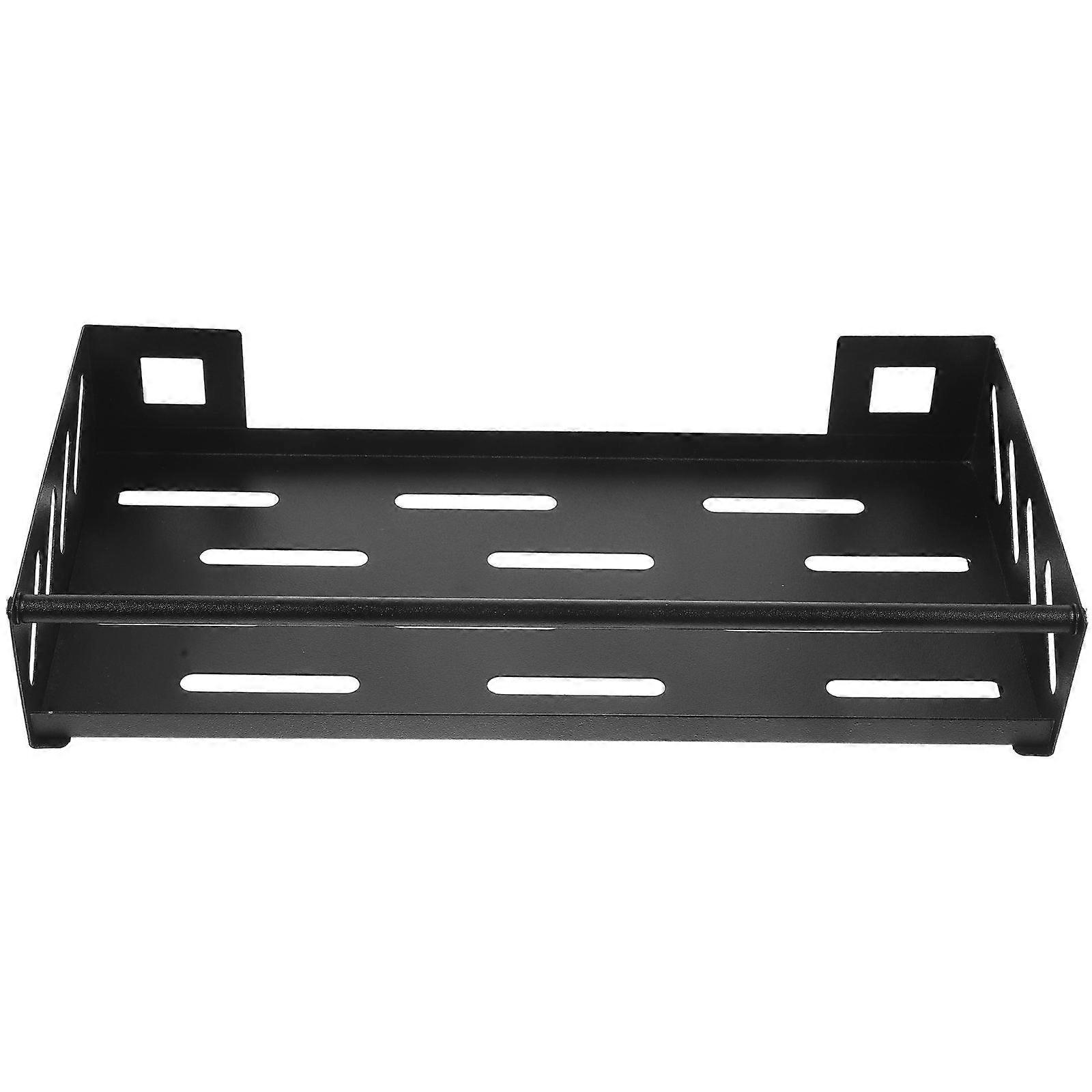 Black Kitchen Spice Organizer for Wall Mount Storage 3Sets Rack