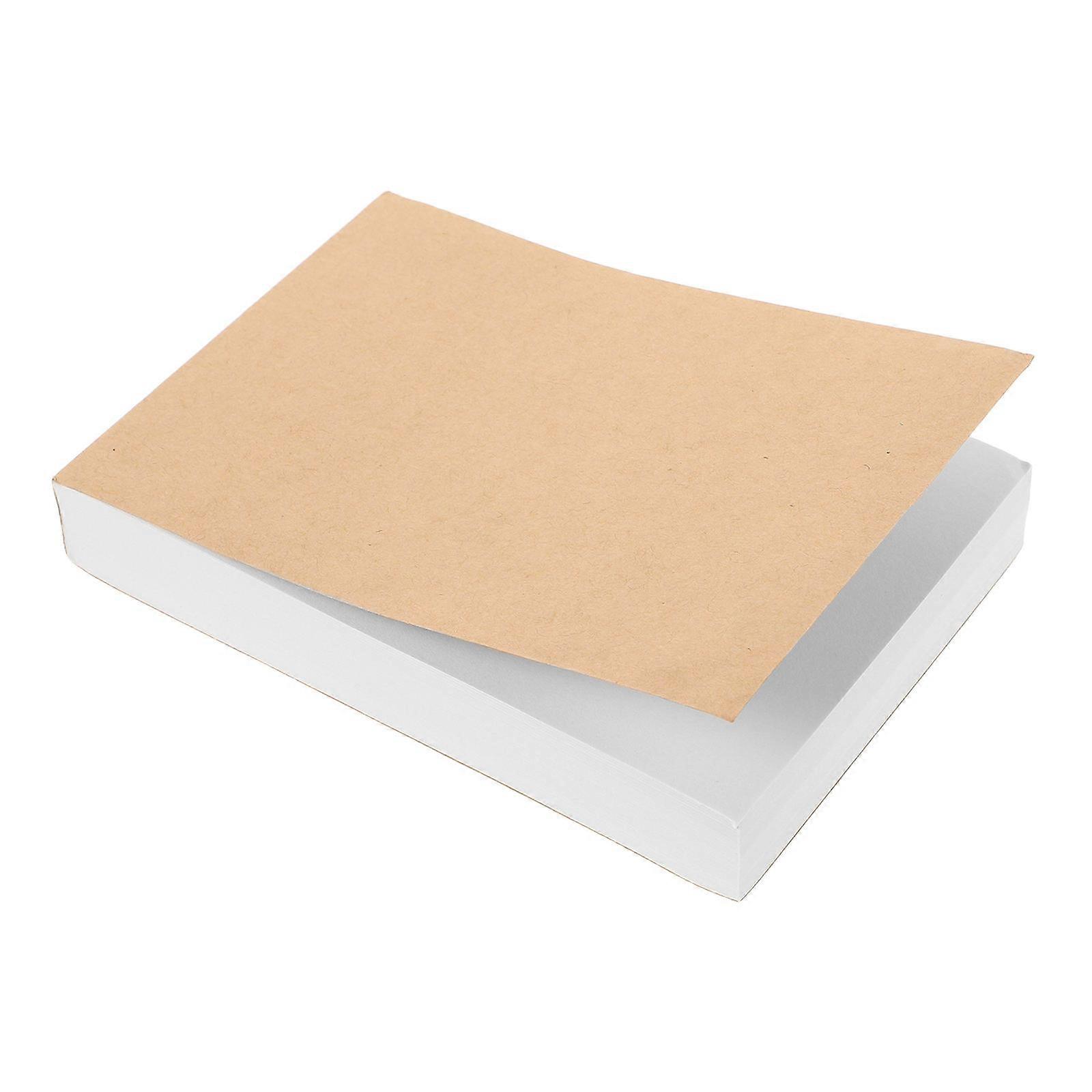 Khaki 4Pcs Comic Book Blank Paper Mini Sketch Pad For Visual Illusions Animation Sketching Drawing Projects For All Ages