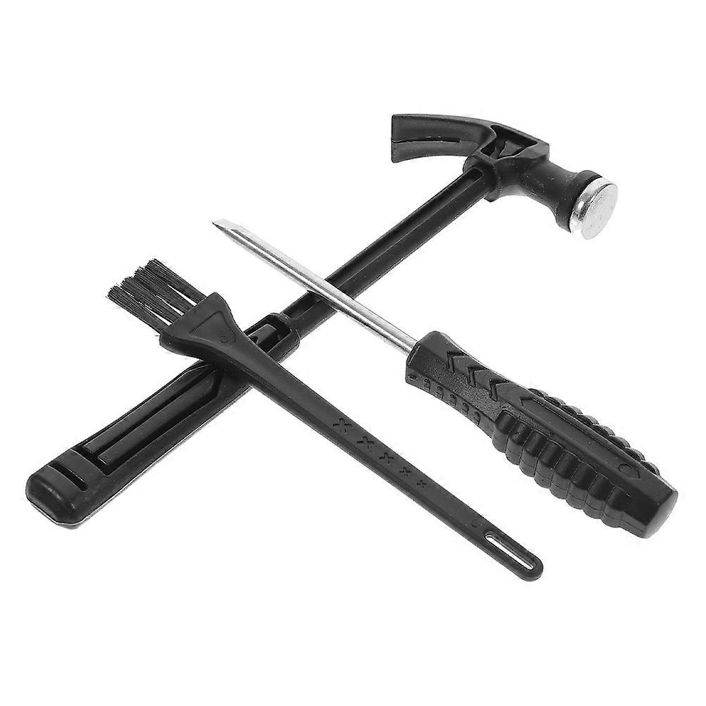 Digging Learning Toy Tools Excavation Kit for Kids 4Sets Plastic Brush