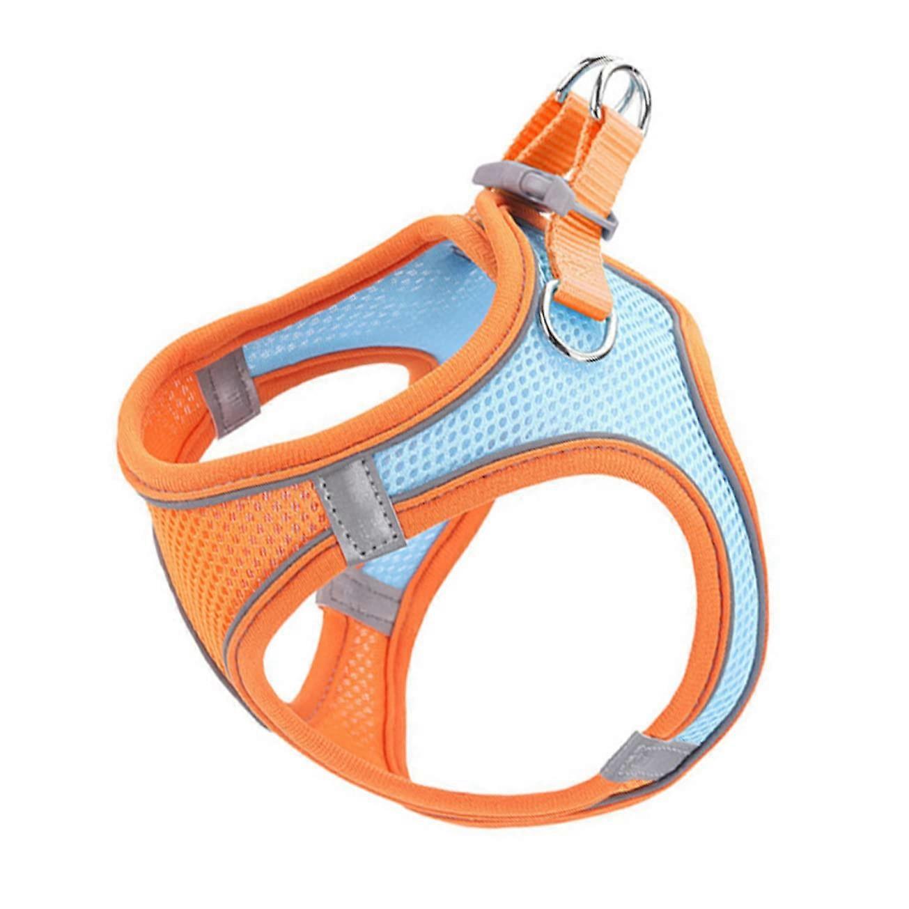 Reflective Dog Vest and Leash Strips, Breathable, Adjustable Size, For Dogs and Cats, Daily Walks and Occasions