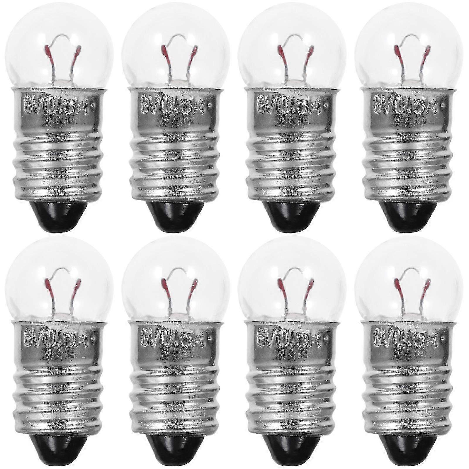 Tiny Round Light Bulbs Miniature Light Bulbs For Diy Science Projects 2.3X1X1Cm