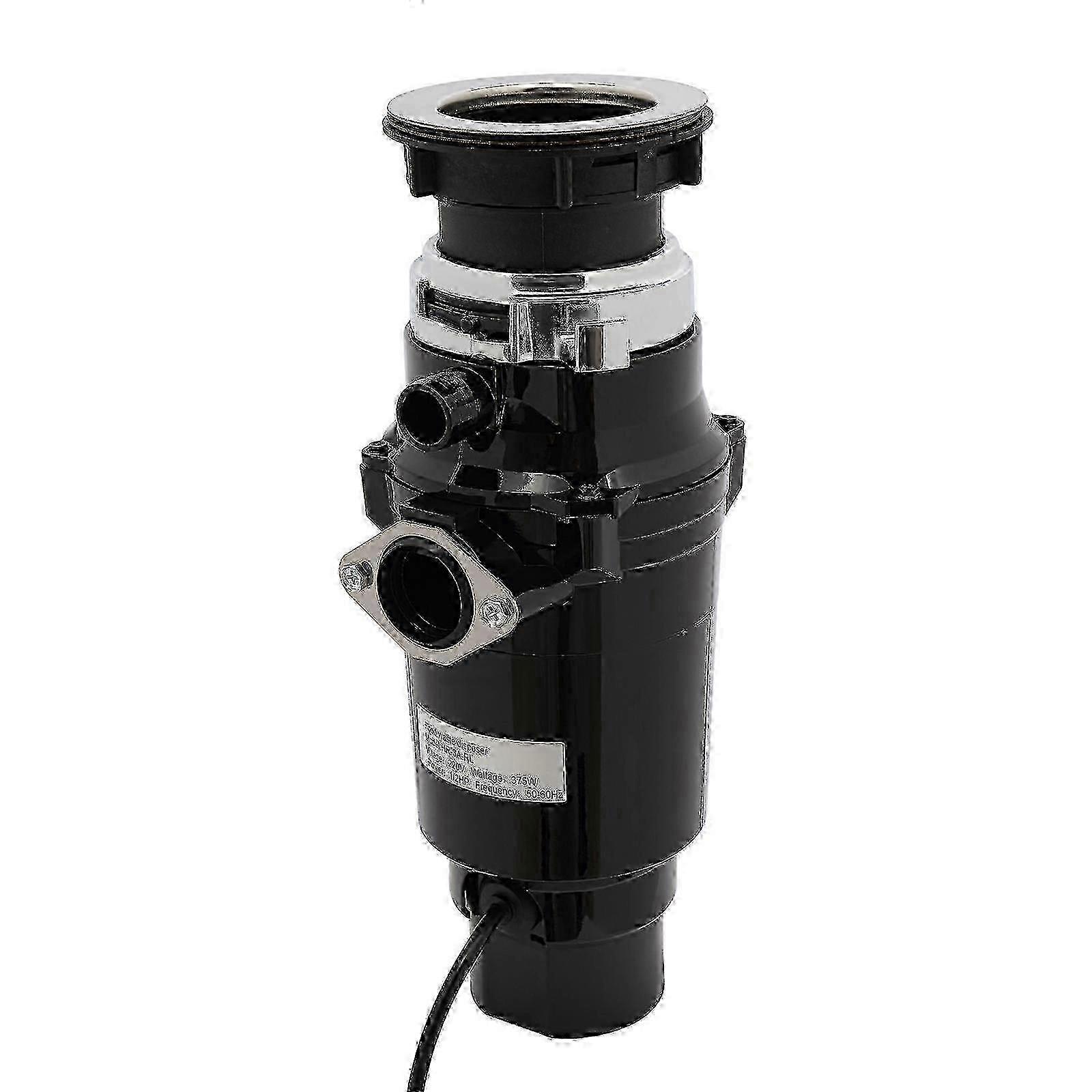 375W garbage disposer for quick kitchen waste disposal