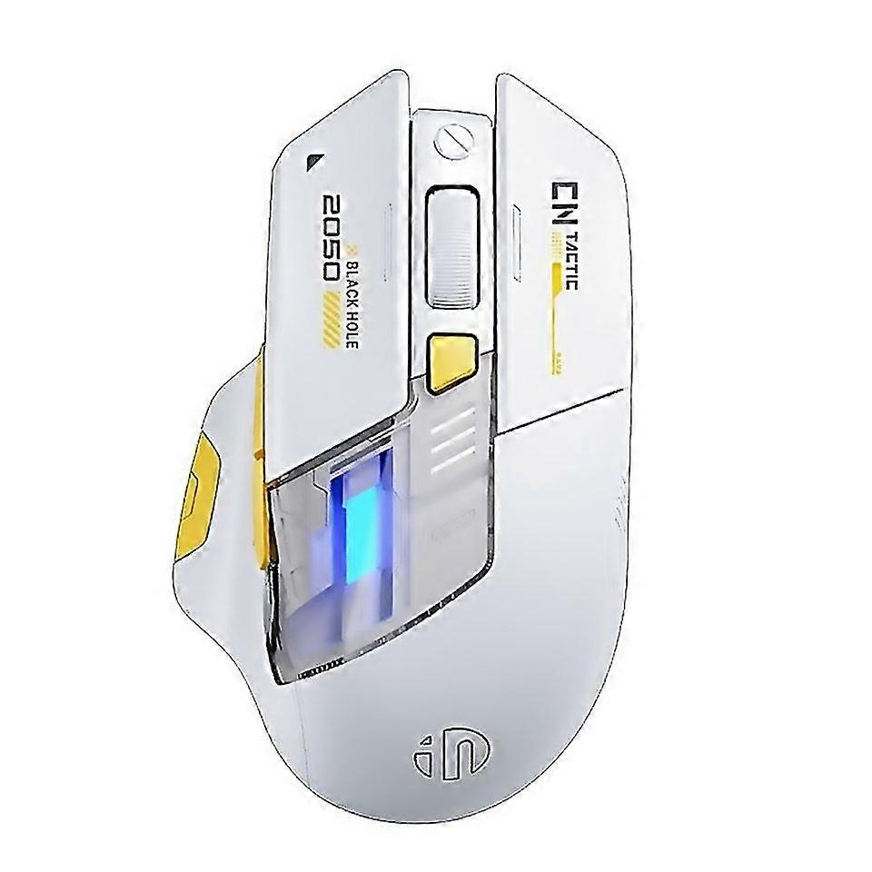 Souris sans fil Bluetooth Inphic pour jeux de bureau, chargement LED