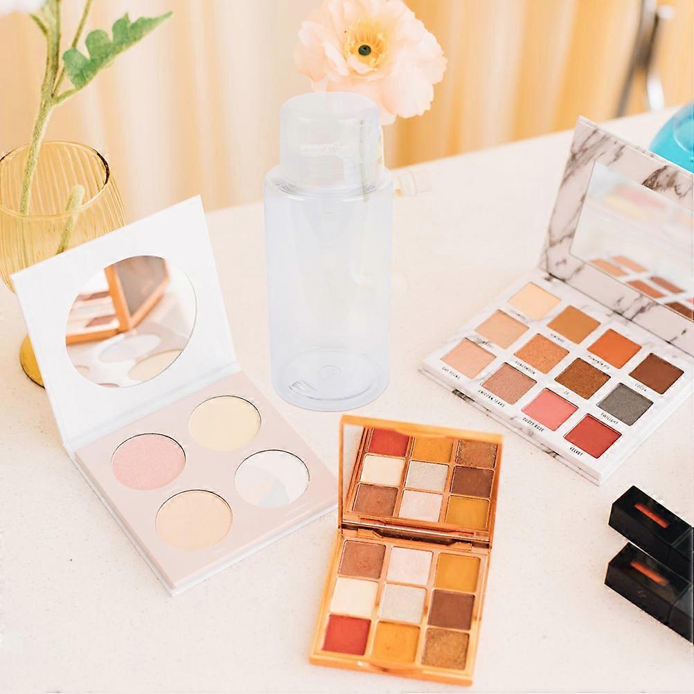 Makeup Remover Bottle Plastic Pump for Storage 4Pcs Travel Containers