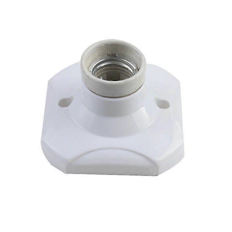 LED E27 Lamp Holder, Ceramic E27 receptacle and plastic base, E27 Wall