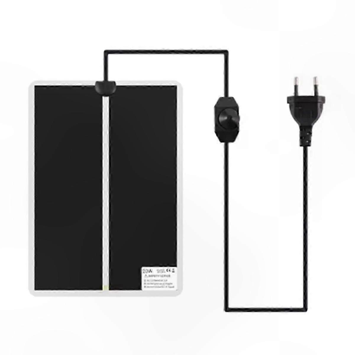 Adjustable Reptile Heating Mat with Temperature Control for Terrariums and Climbing Pets EU Plug 20W