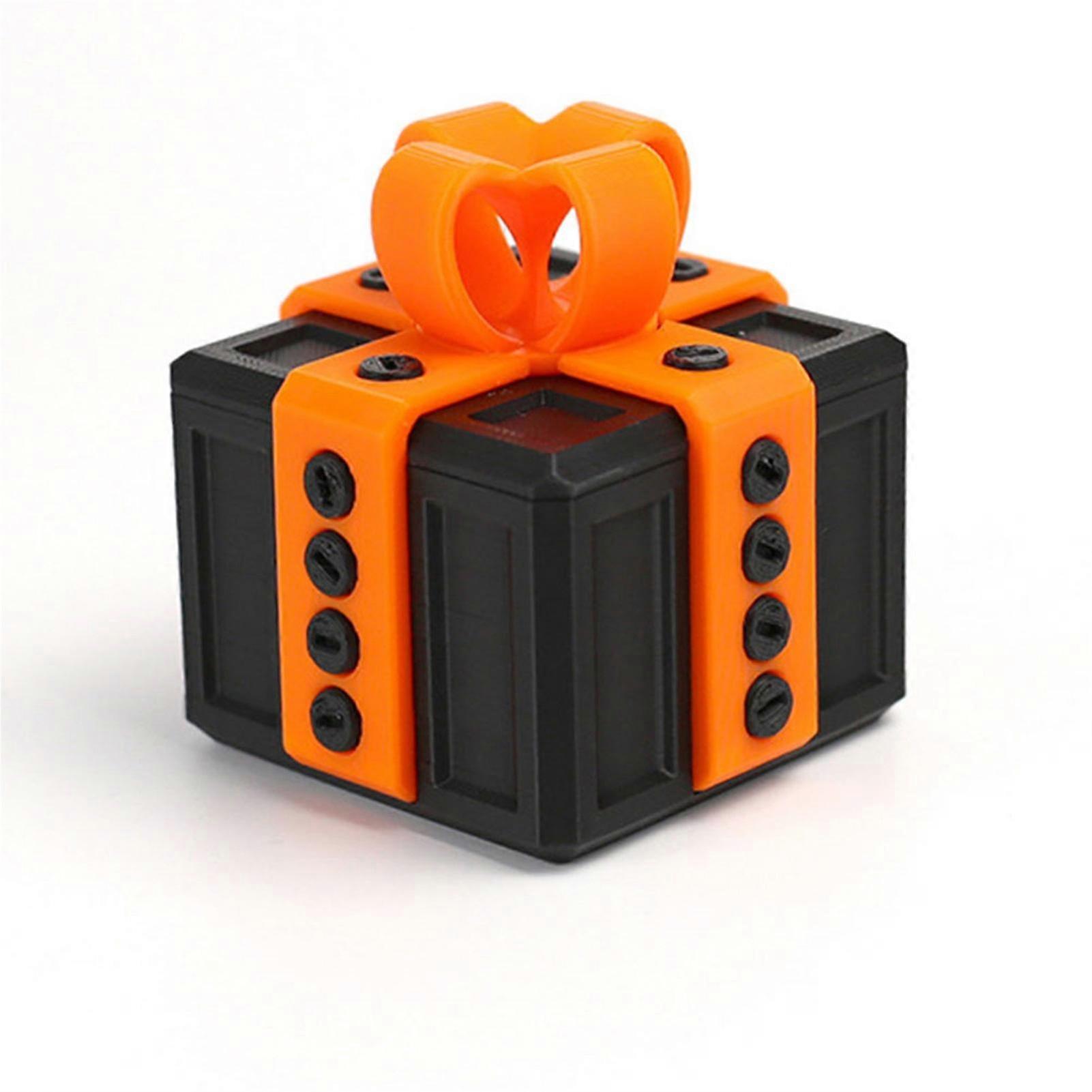 annoyance Gift Box with Screws Twist Storage 3D Printed Prank for Kids Adults