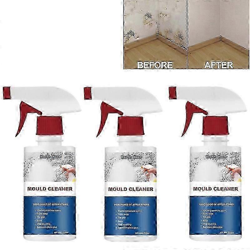 1-3 תרסיסים להסרת עובש, תרסיס להסרת עובש, תרסיס להסרת עובש ביתי למטבח וחדר אמבטיה