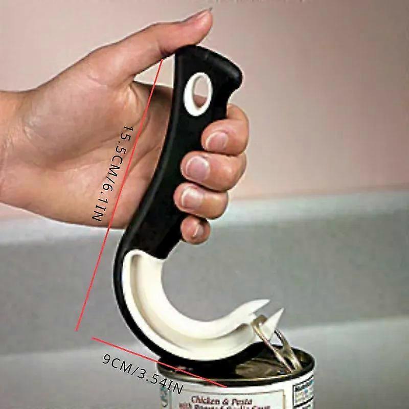 Easy To Grip Hook Can Opener - Durable ABS Ideal for Home and RV Kitchens Ideal for Christmas bottle opener beer opener