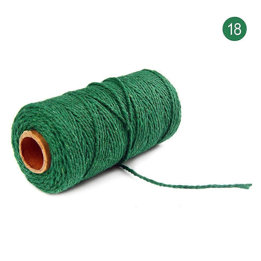 KeShDi 2024 Spring Newness！100m Long/100Yard Pure Cotton Twisted Cord Rope Crafts Macrame String,Trending Summer Style