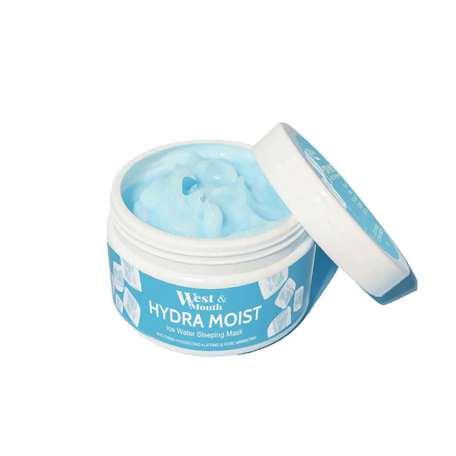 West & Month Brightening Sleep Mask Deep Cleansing Pores Hydrating Moisturizing And Nourishing Daub-Type Mask