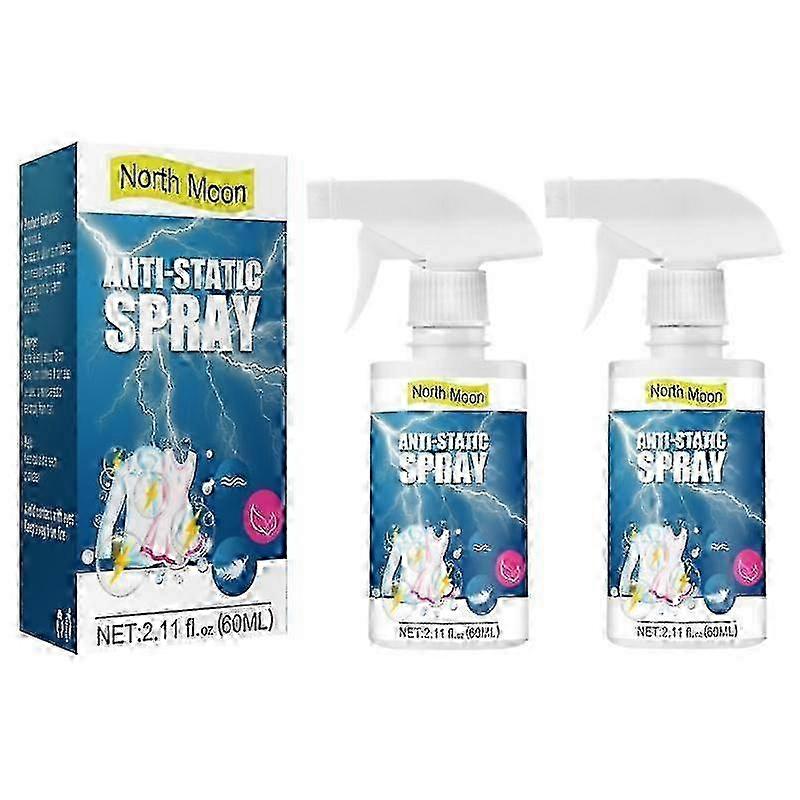 New Anti-Static Multi-Purpose Cleaner Spray for Clothes, Blinds, Carpets & Curtains - Reduces Static & Prevents Creases in Blouses & Skirts