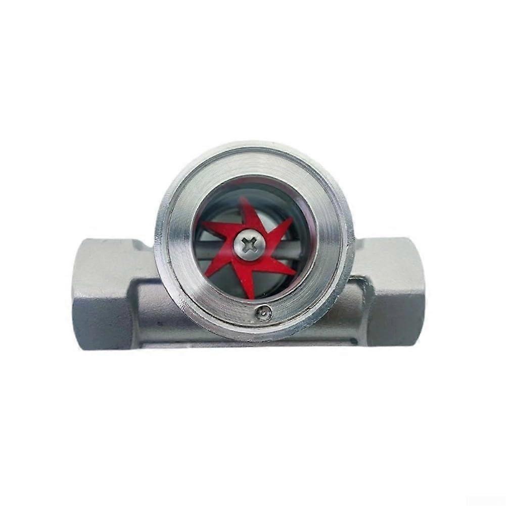 Stainless Steel 304 Flow Sight Glass Water Flow Indicator For Horizontal Or Vertical Pipeline Monitoring In Industrial