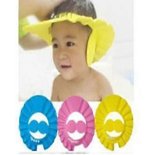 Adjustable Safe Baby Shower Cap Protect Soft Children