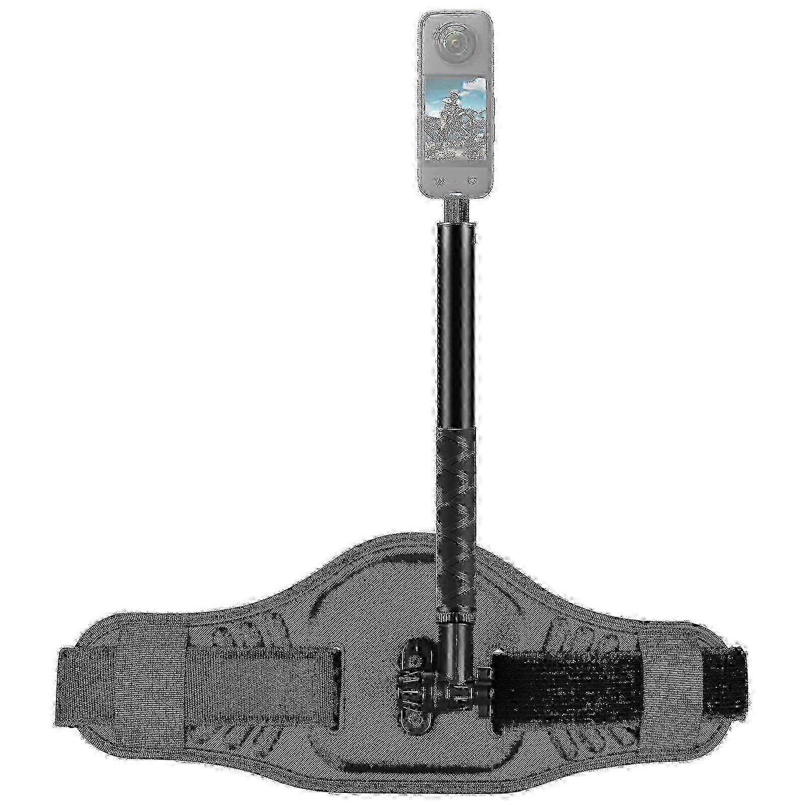 Action Camera Mount with Selfie Stick & Waist Belt for PULUZ, GoPro, Insta360, DJI & More