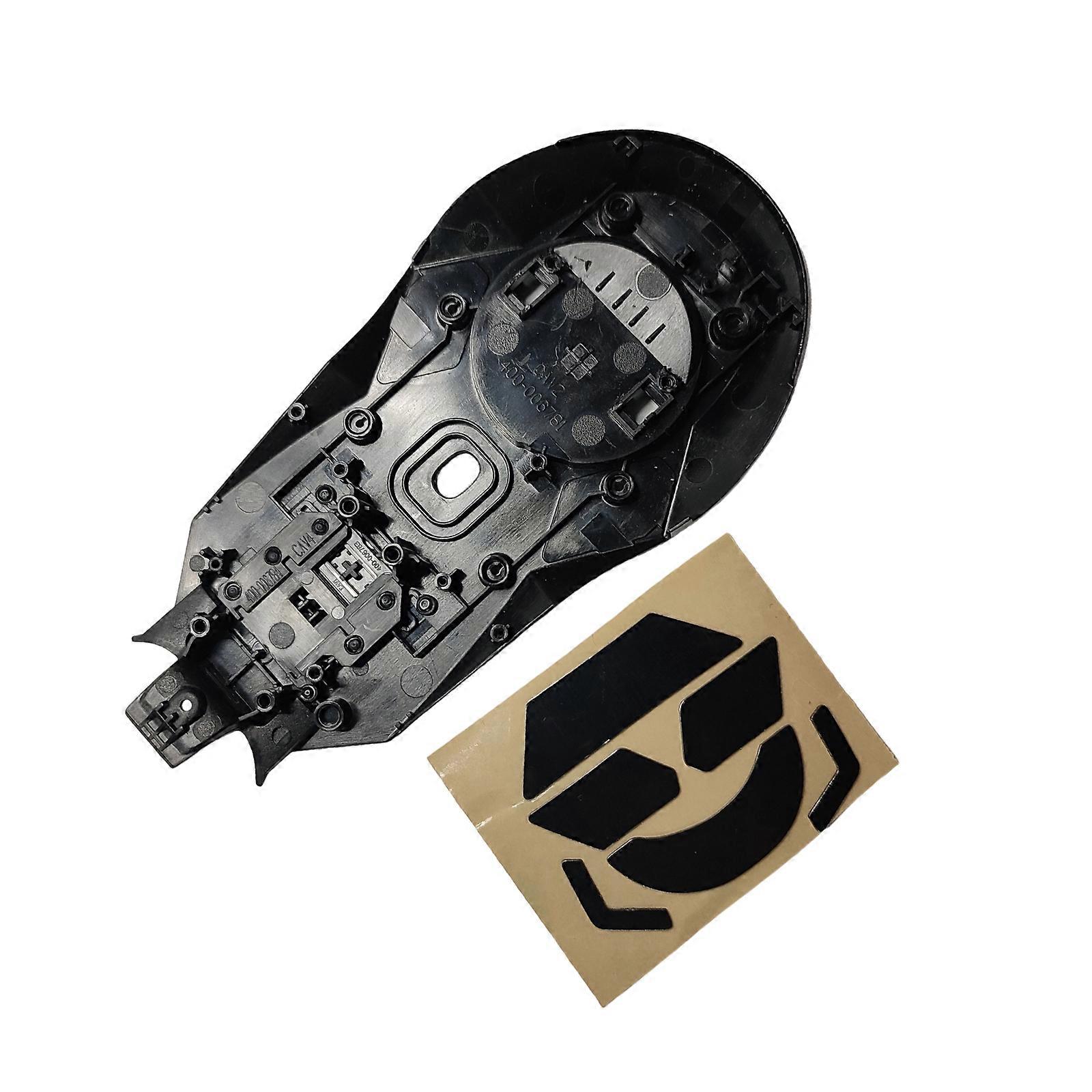 Wireless Mouse Bottom Cover Replacement Kit With High Precisions Molded Shell AntiWear Skates for G903 Multicolor