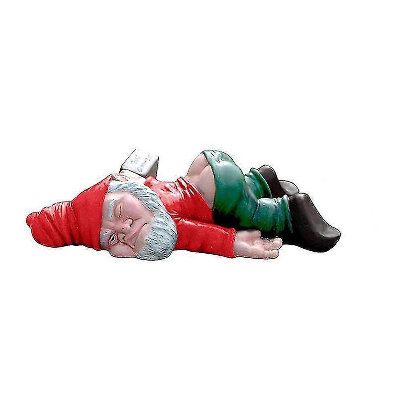 25-26 Funny Drunk Garden Dwarf Statue