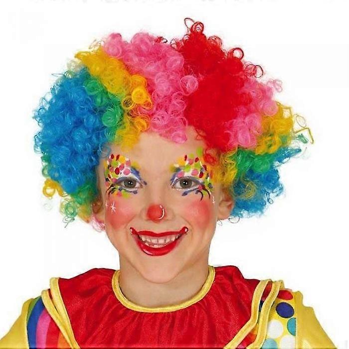 Fiestas Guirca Childrens/Kids Clown Wig