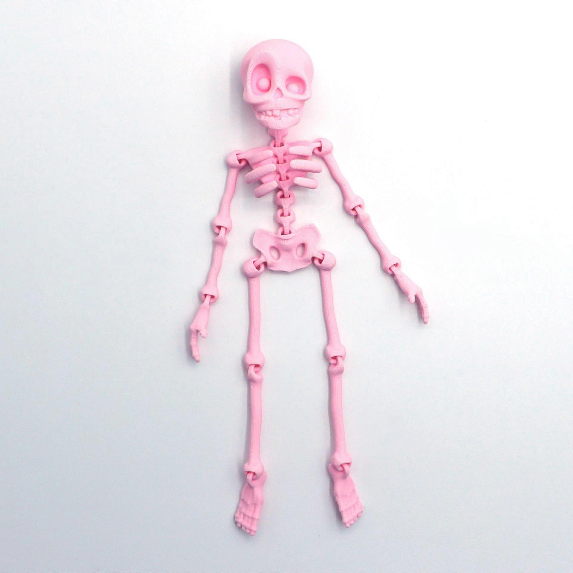 3D Printed Skeleton Human Joint Fidgets Toy Funny Skeleton Refrigerator Magnets For Halloween For Halloween