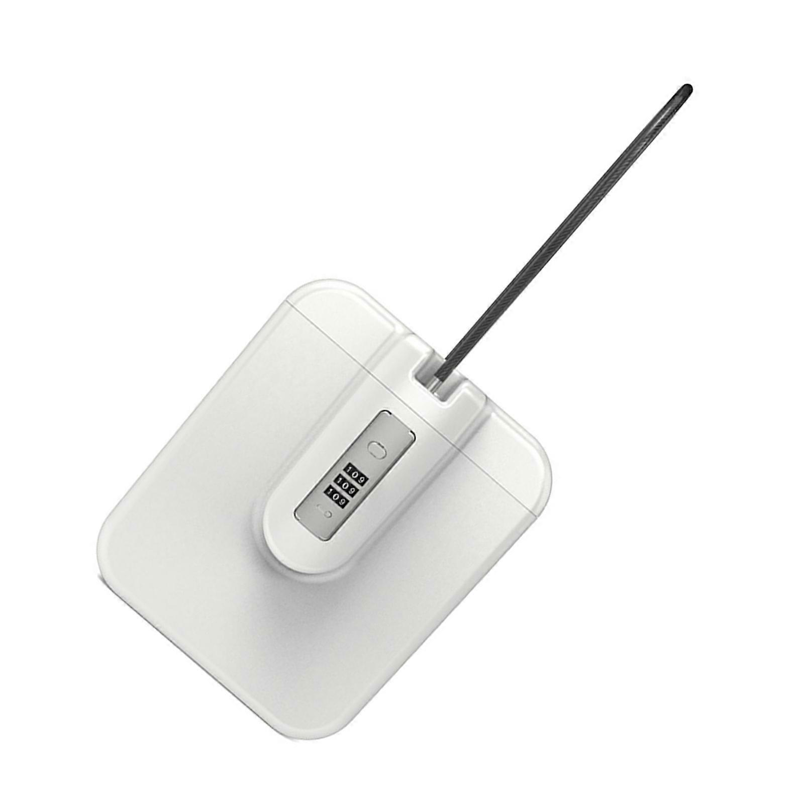 Travel Friendly Safe Cases for Personalize Items Large Capacity Designs Beach Safe with Reinforced Lock Systems  White