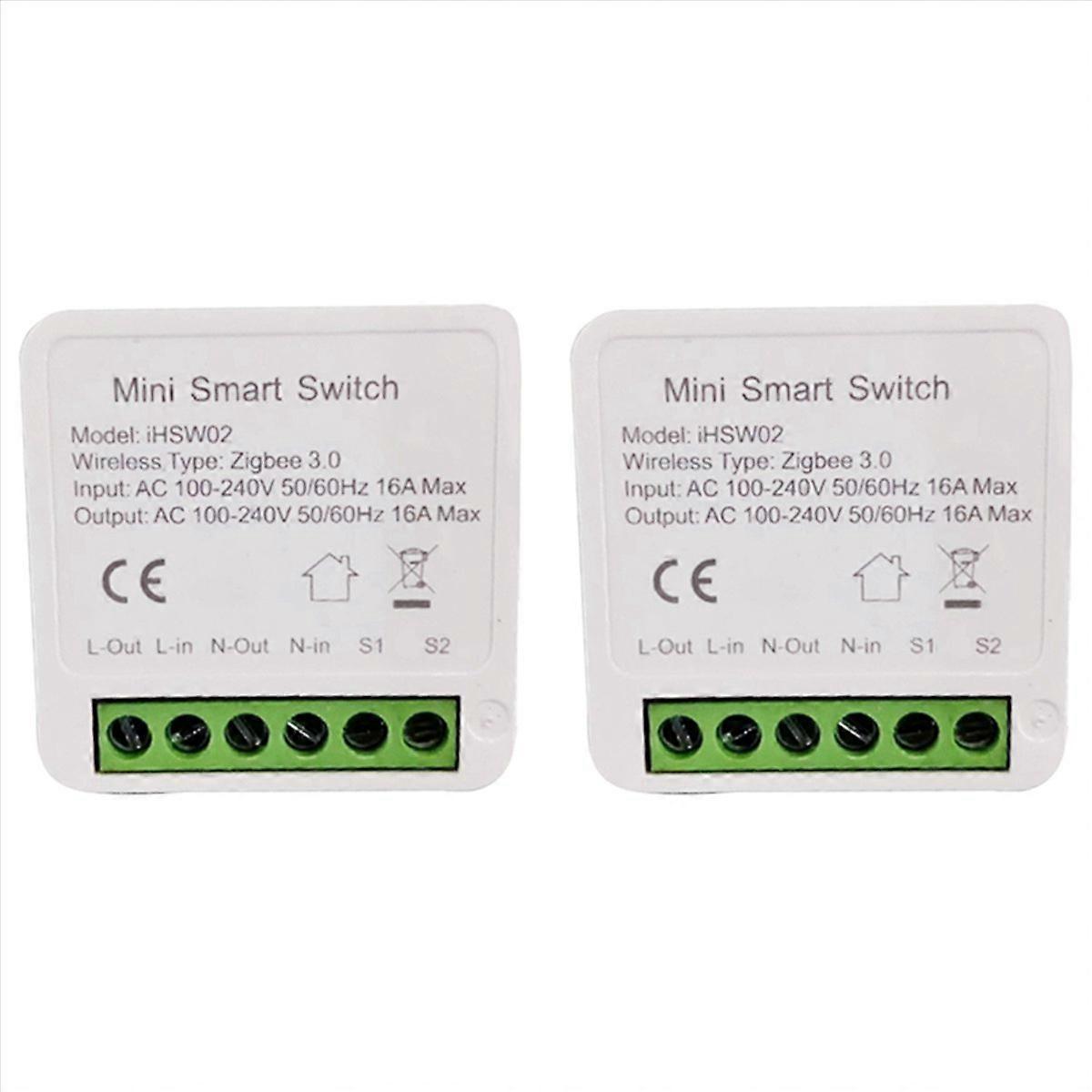 2X Smart Home Switch Tuya Smart Zigbee Wireless Switch Yandex Voice Control Automation Modules Home