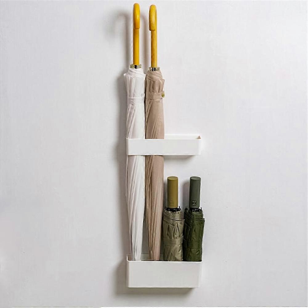 Unperforated Adhesive Umbrella Frame Umbrella  Box Simple White, White, 4 Other Organizing Items Umbrella Frame