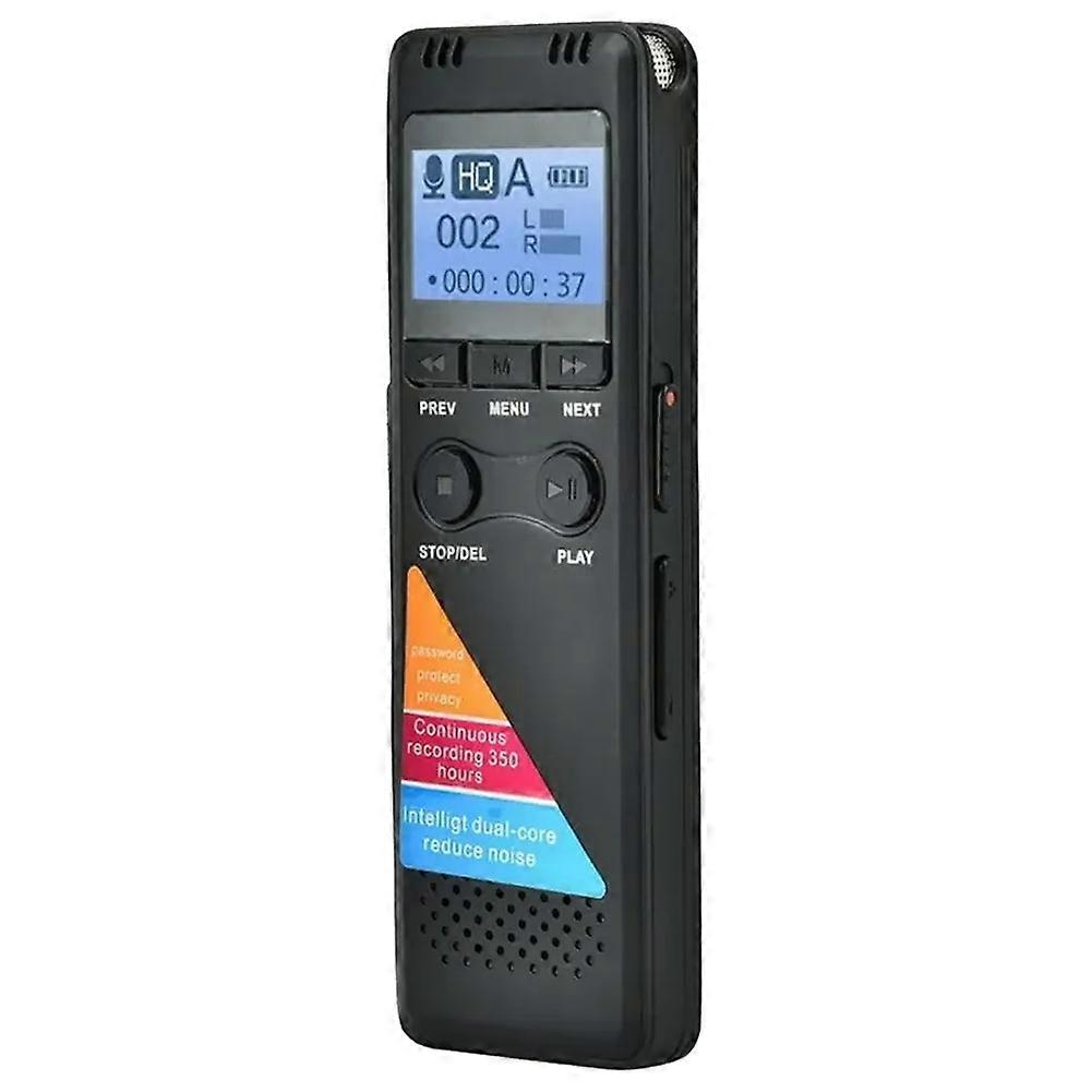 8GB Audio Recorder MP3 Player Voice Control Digital Voice Recorder Capacity Activated Recorder with Playback for Meeting