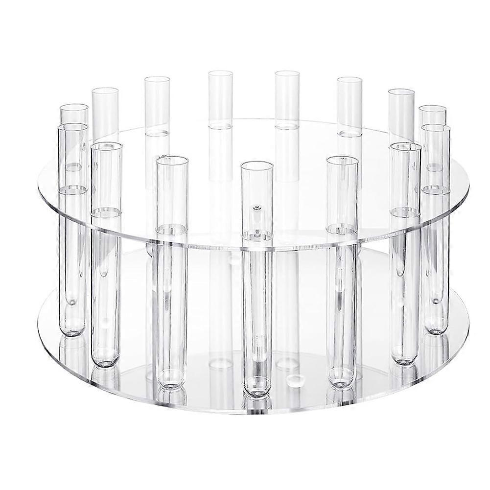 Acrylic Cake Display Board Clear Round Cake Stand