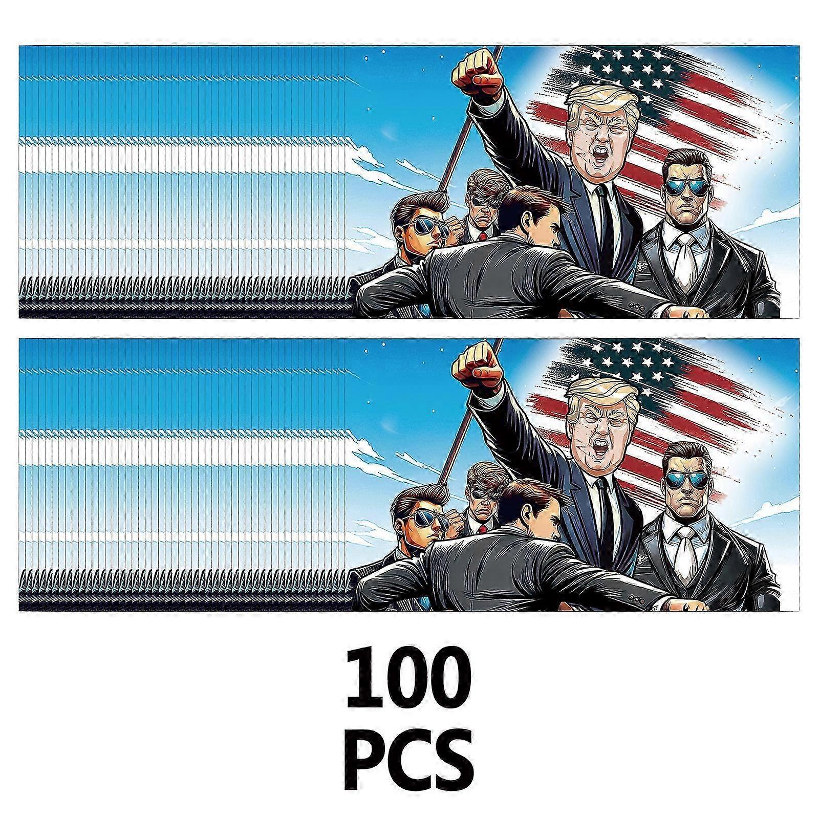 Trump stickers are made from durable PVC