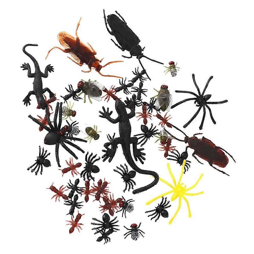 200Pcs Mixed Bug Simulation Figures for Halloween Decoration