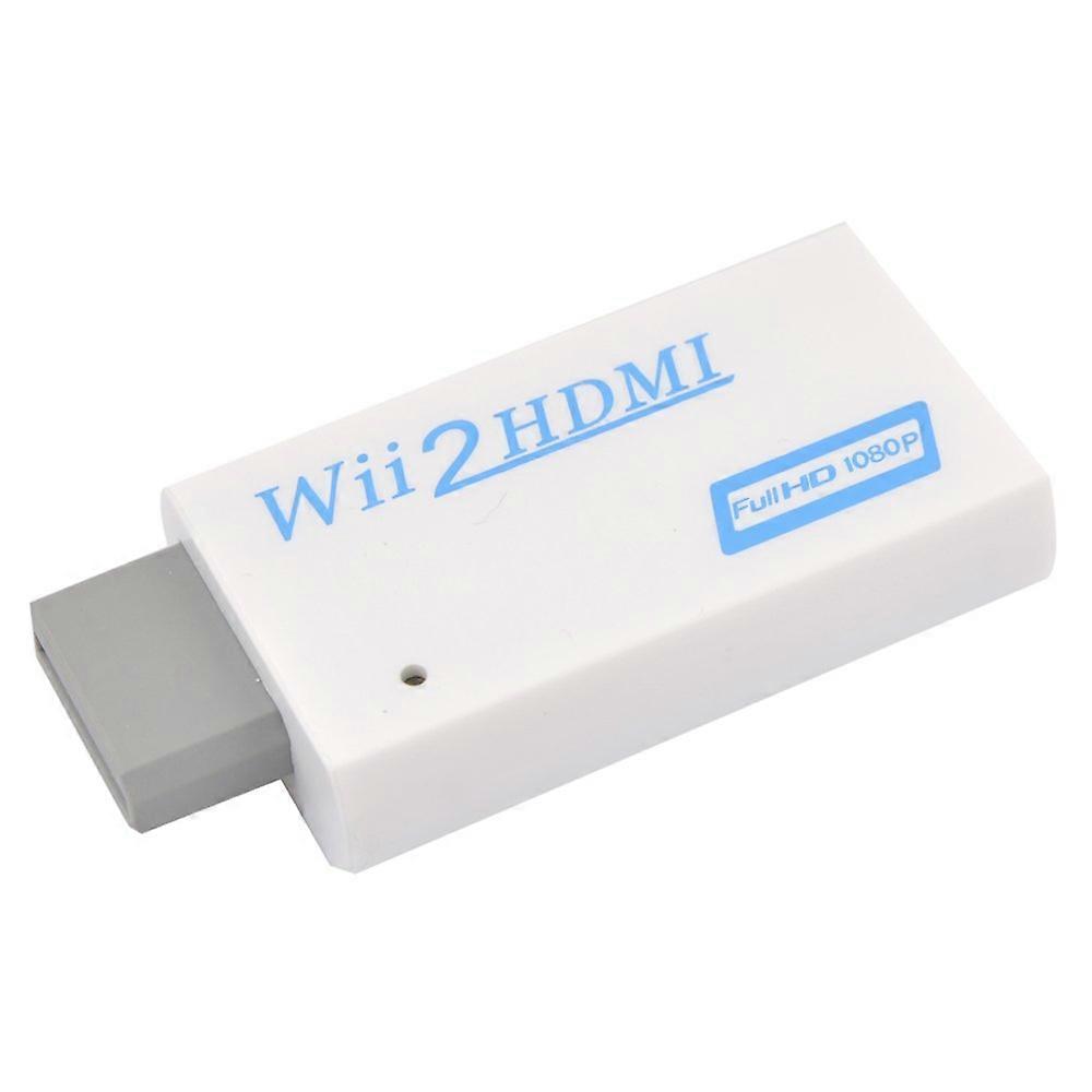 HDMI Adapter for Wii 1080P Upscaling Converter with Full Wii Mode Support and Clear Audio Output