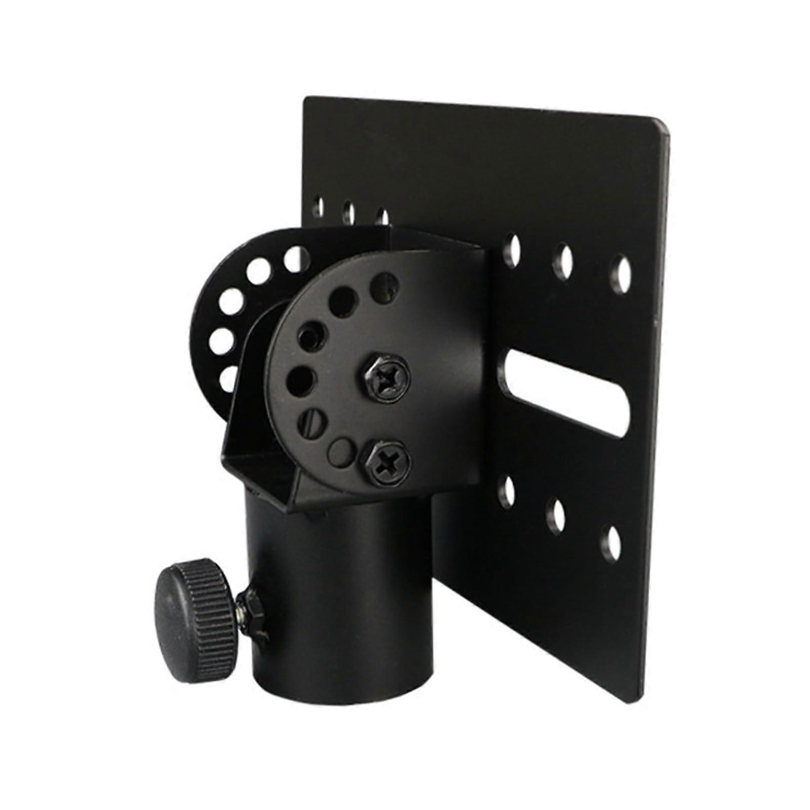 Metal Stand Mount Bracket for Speakers with 360° Adjustable  Cap and Heavy Duty Horn Plate