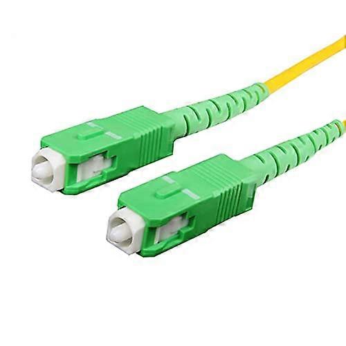 1 Meter SC/APC to SC/APC Fiber Optic Patch Cable OS2 9/125 Single Mode LSZH Rugged Design