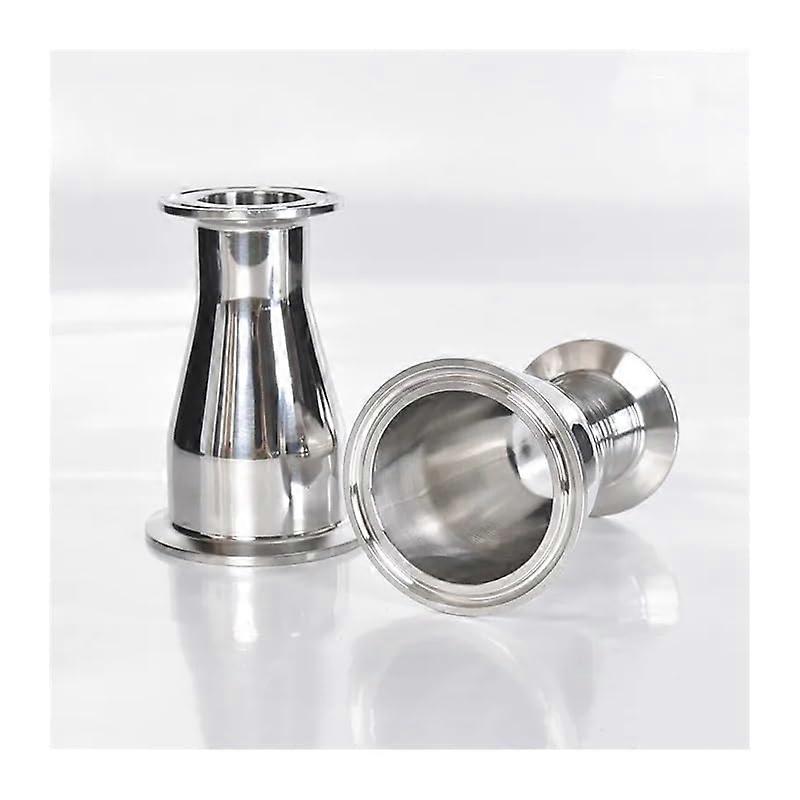 4" OD119 x 2" OD64 Tri Clamp Concentric Reducer SS304 Pipe Fitting for Sanitary Applications