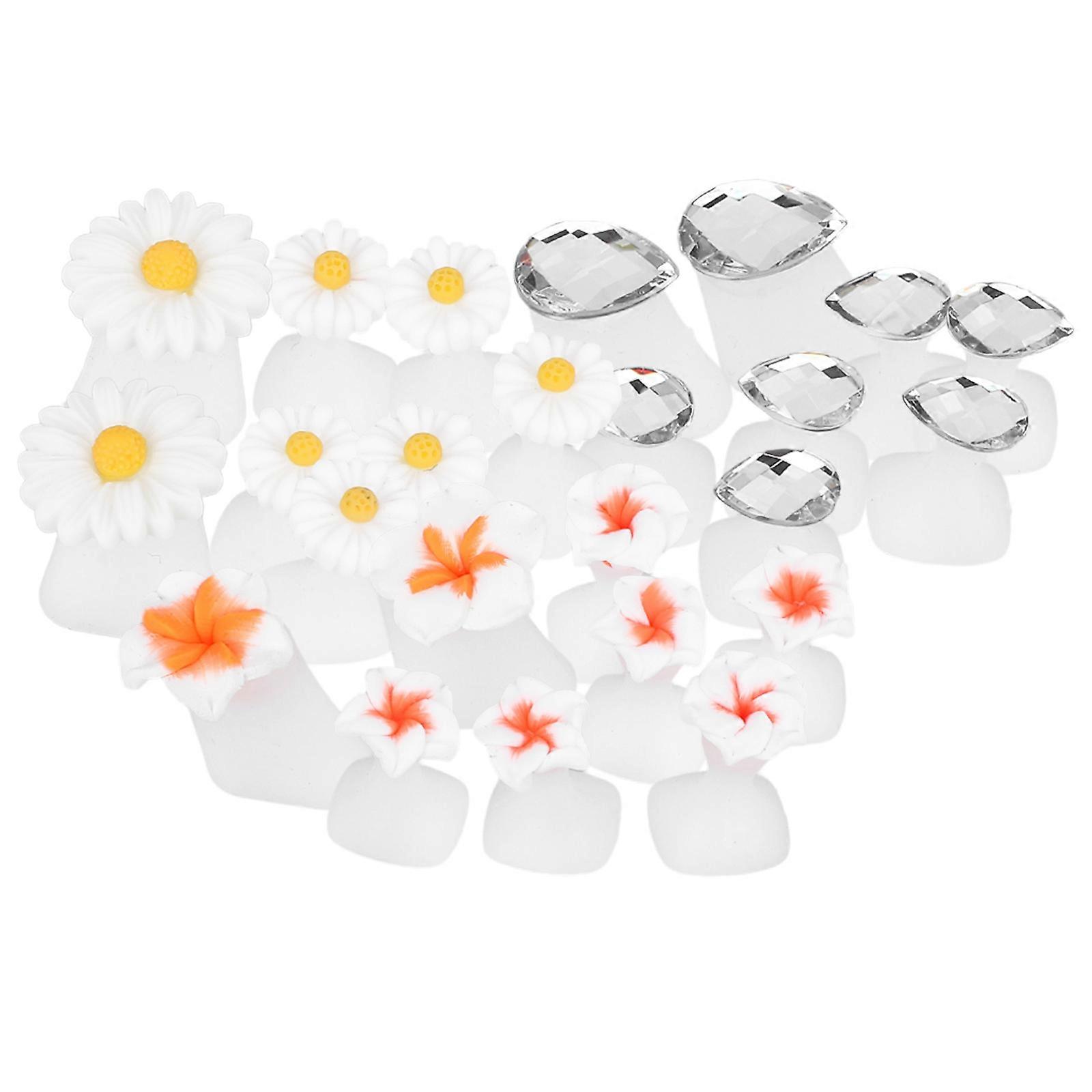 Toe Separator Silicone Toenail Dividers for Pedicures 12Sets Toe Spreader