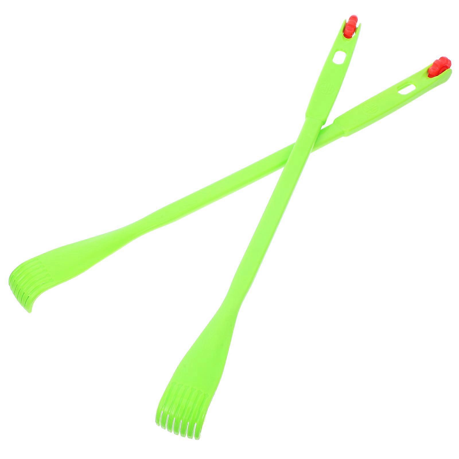 Long Back Scratcher with Hand Shape 2Pcs for Daily Use Portable Tool