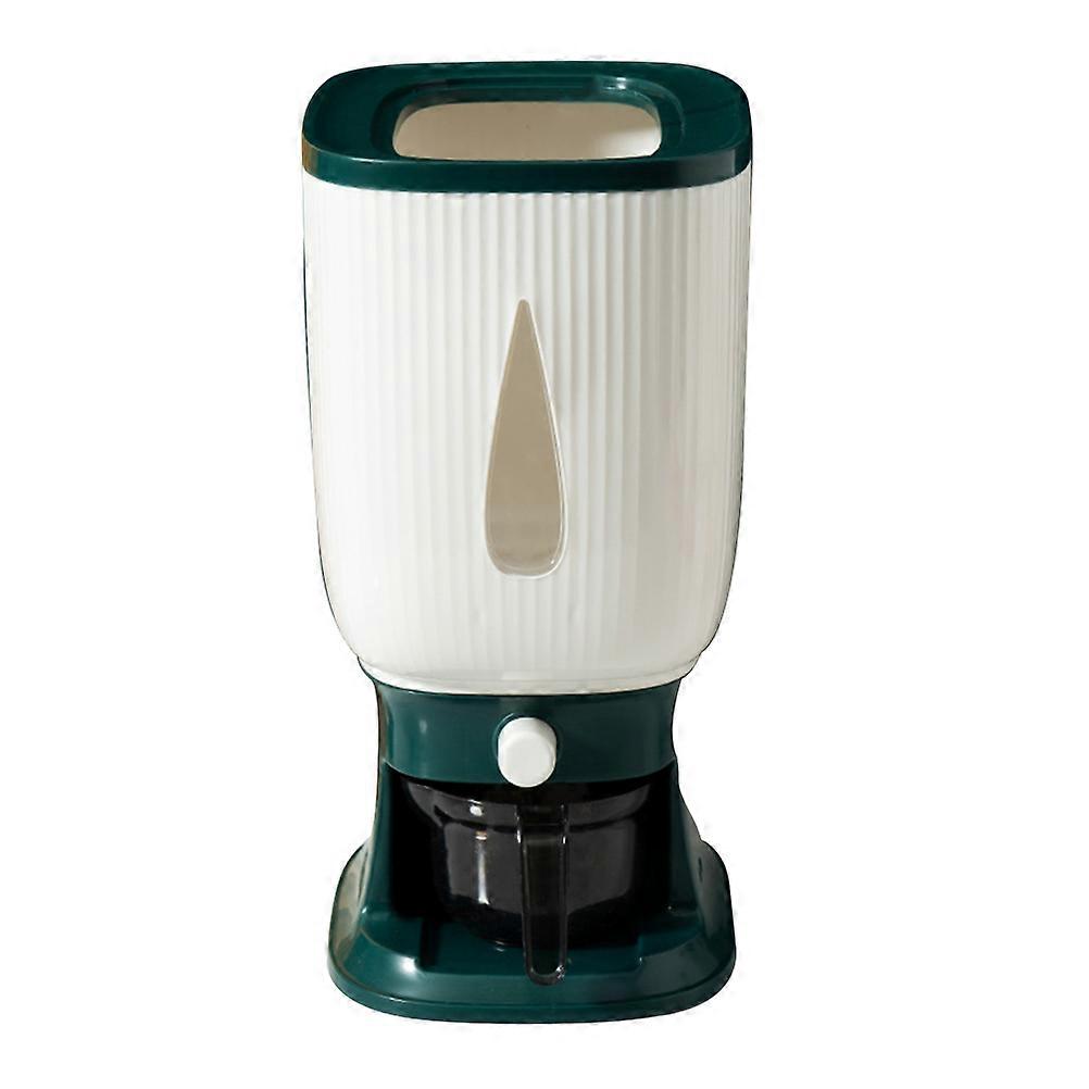 Cereal Container Airtight Rice Box Clear Scale Panel Home Kitchen Use 1Set