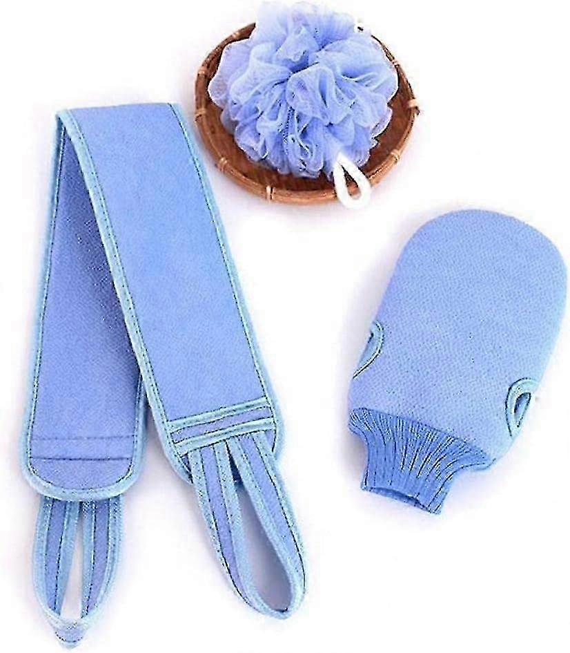 2025 Exfoliating Bath Brush - Mud Cleaning Washcloth Back Bathroom Accessory