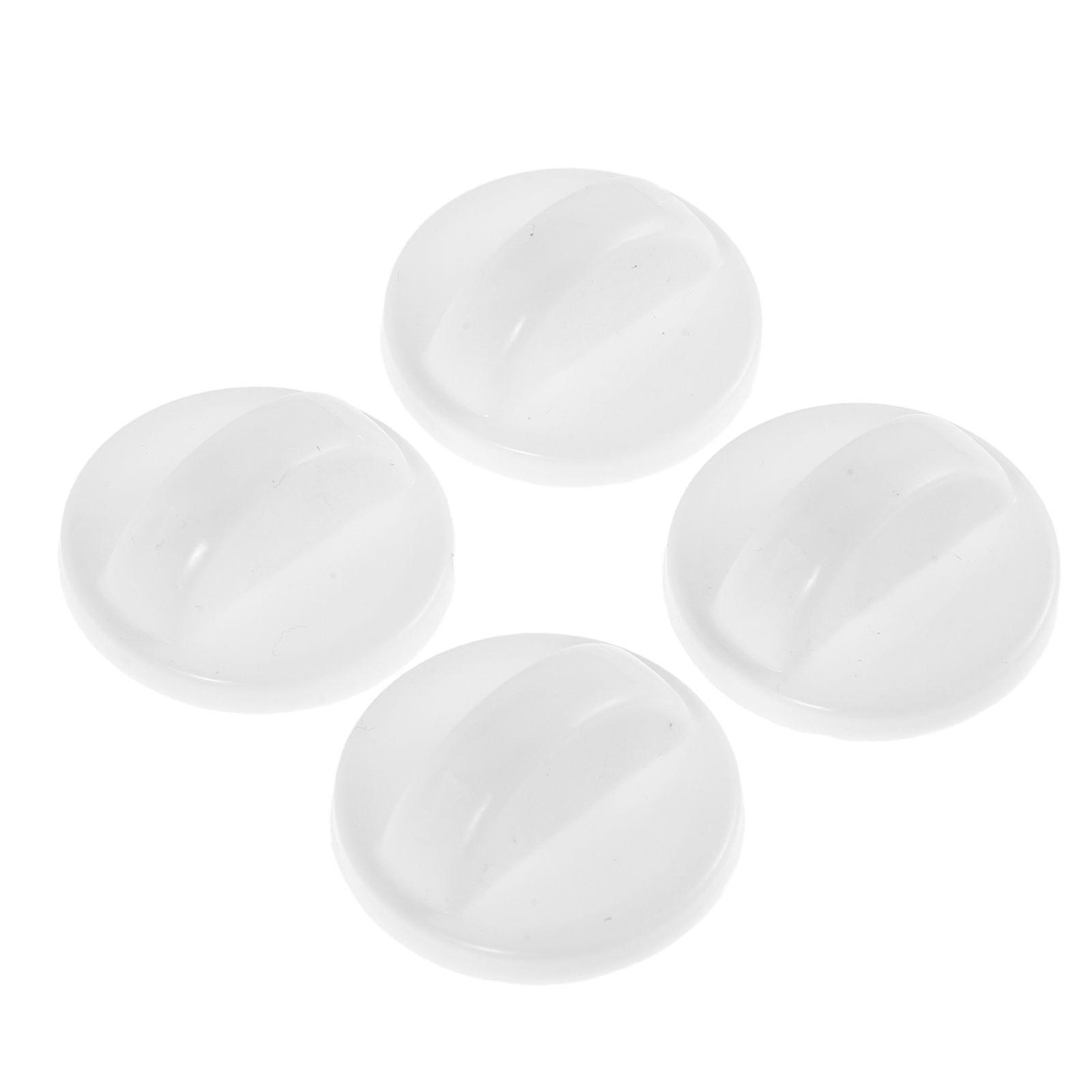 4pcs Heater Control Knobs: Air Conditioner Temperature Adjust Switch Knobs - Control Switch Button Easy to Install for Air Flow  Fan Automotive Heater