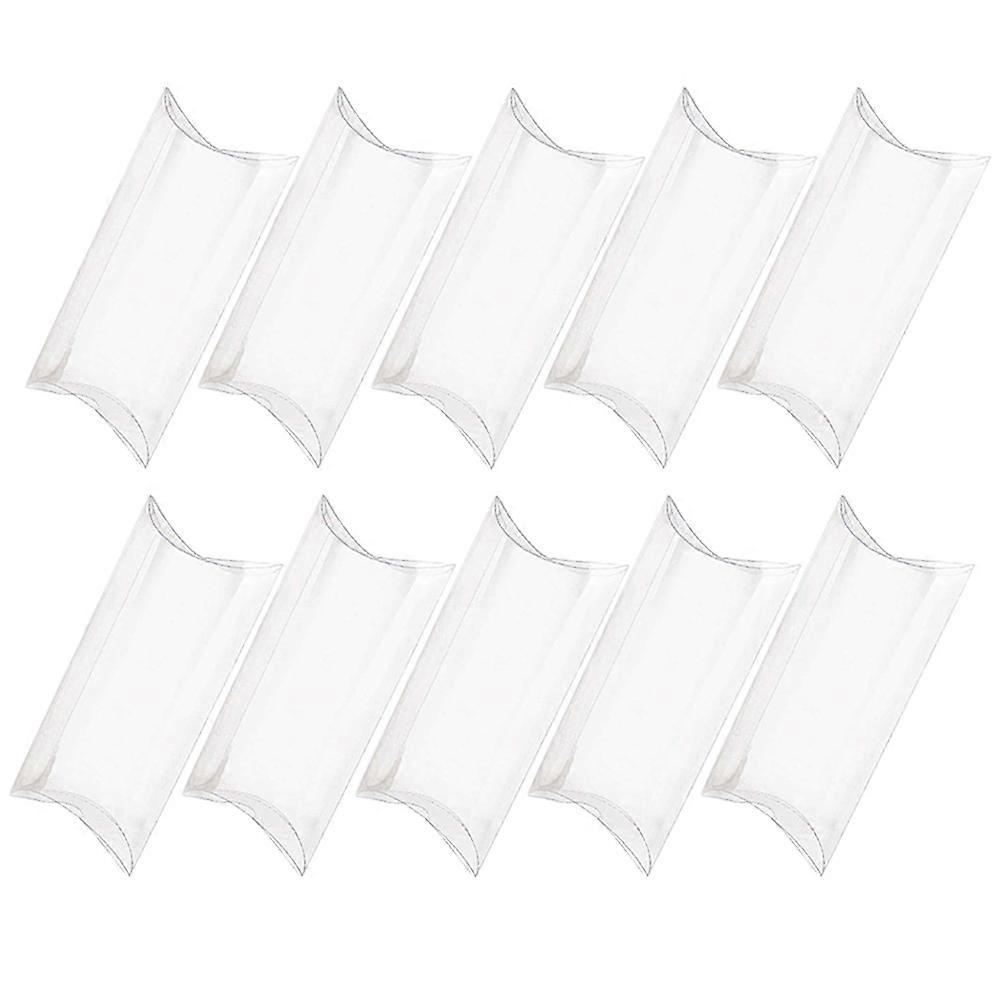 Candy Container Transparent Pillow Box for Wedding Favor 25Pcs Set