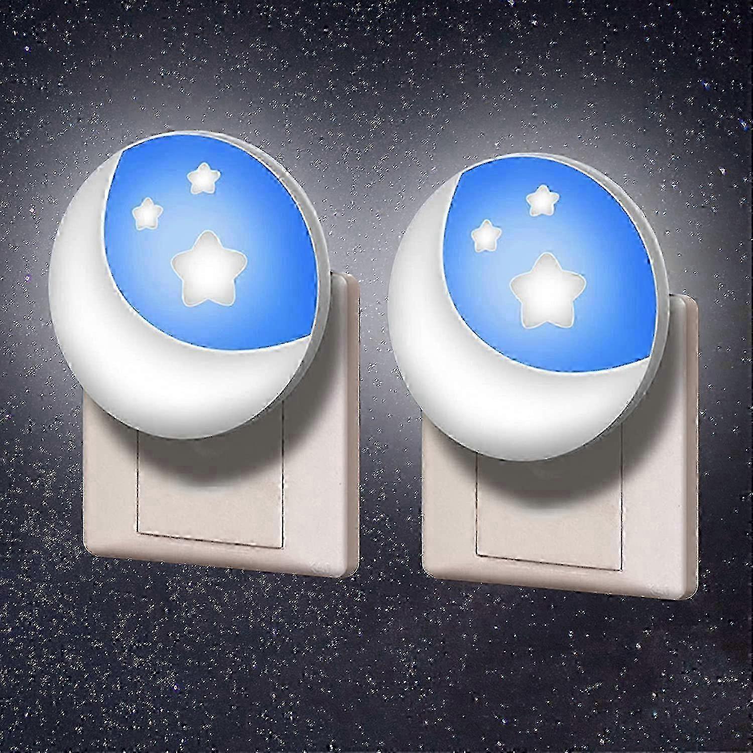 2026 Night Light Socket Children With Twilight Sensor 2 Pieces, Socket Light Gift