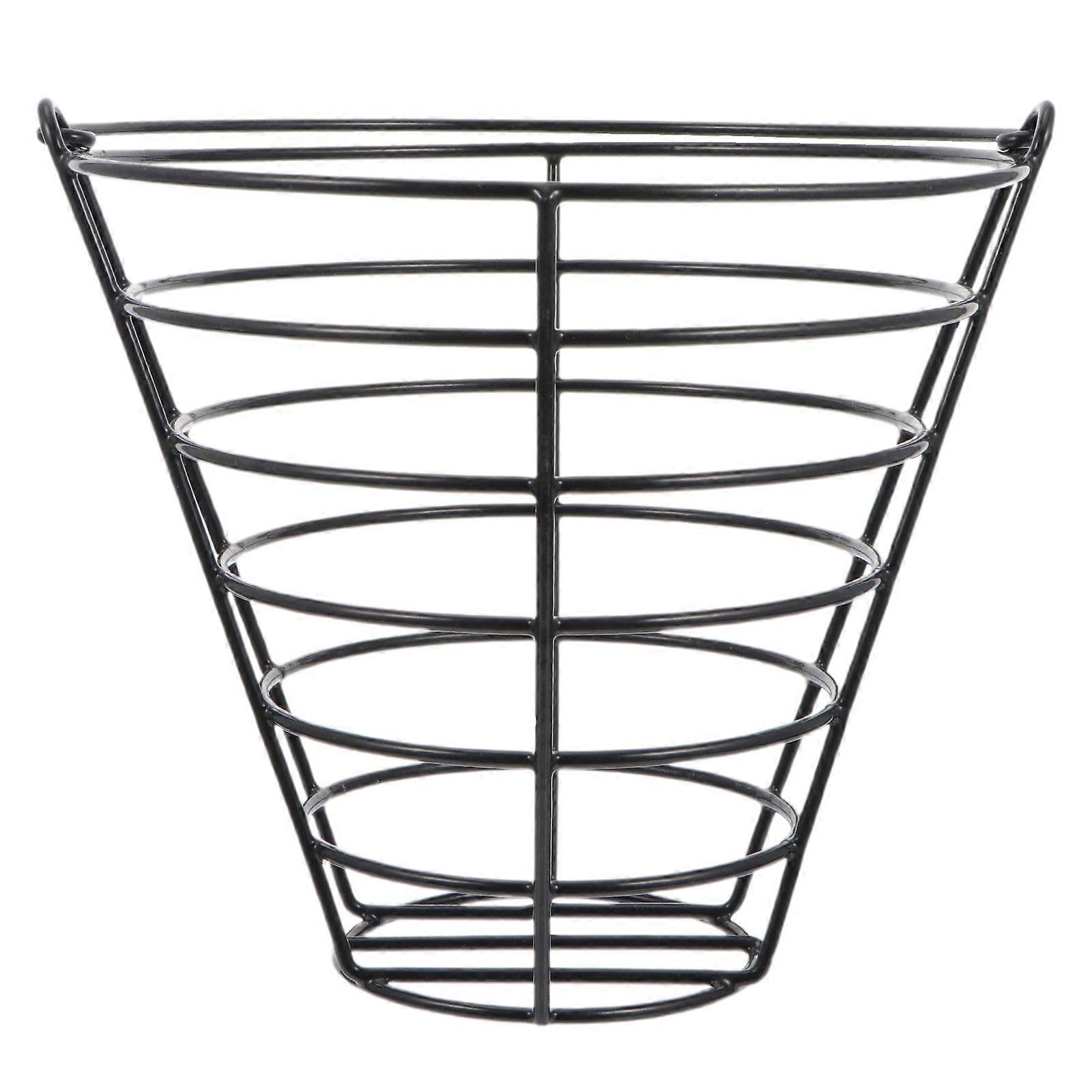 Golf Ball Basket Metal Container for Storage 50 Balls with Handle