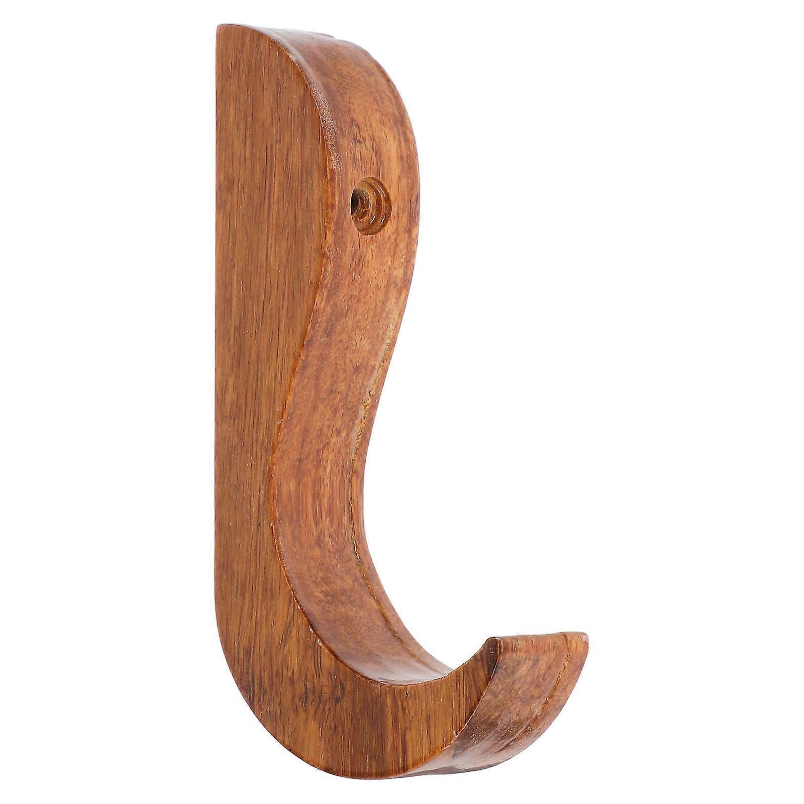 Modern Coat Hooks Bamboo Hooks for Hanging 3Pcs Durable Wall Rack