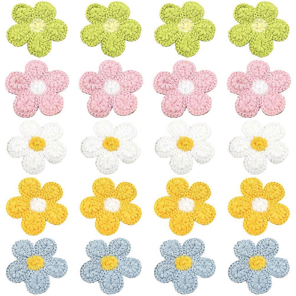 Compact Clothes Patches for DIY Decoration with 100Pcs Assorted