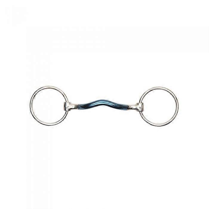 Shires dulce hierro mullen boca caballo anillo suelto snaffle bit